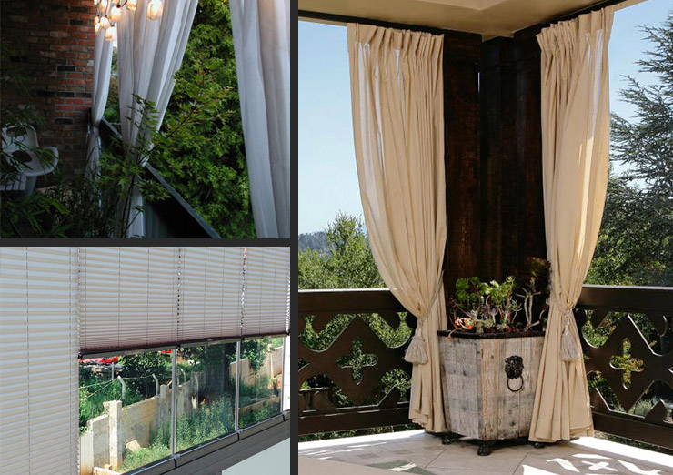 Balkon perdeleri galerisi Balkon perdeleri galerisi